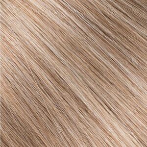 BELLAMI Caramel Blonde Marble Blend hair extensions infinity weft